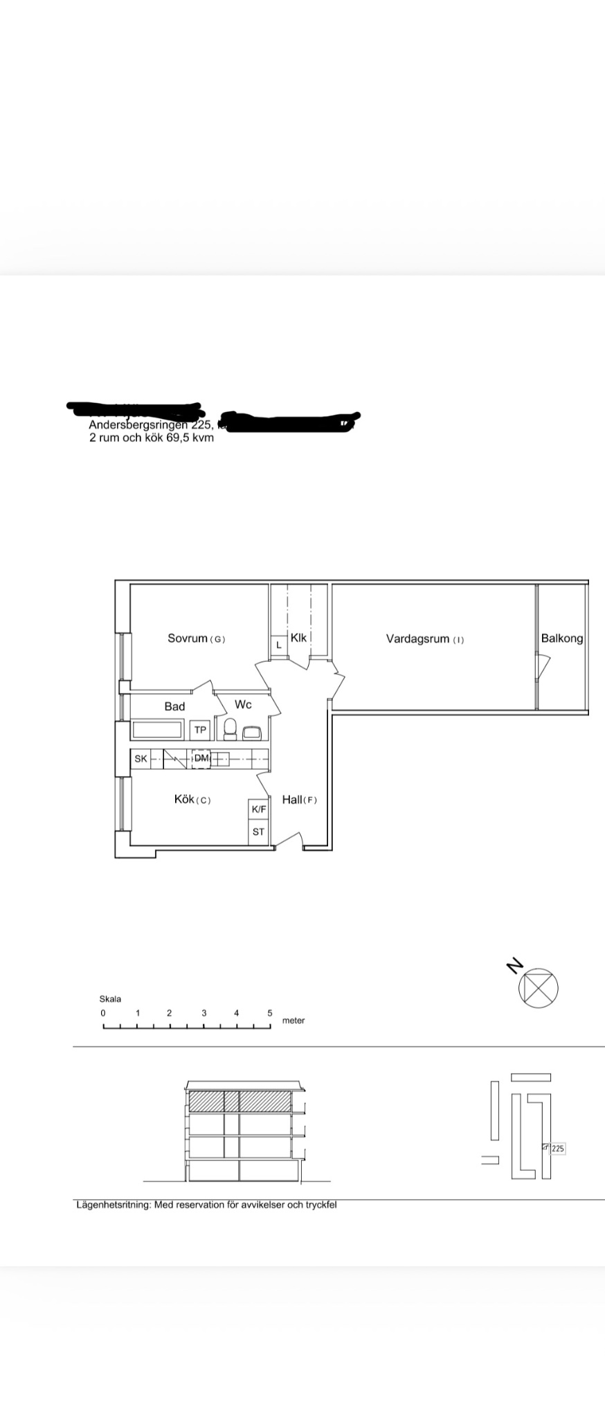 Andersbergsringen 225 · 2 rum · 70 kvm