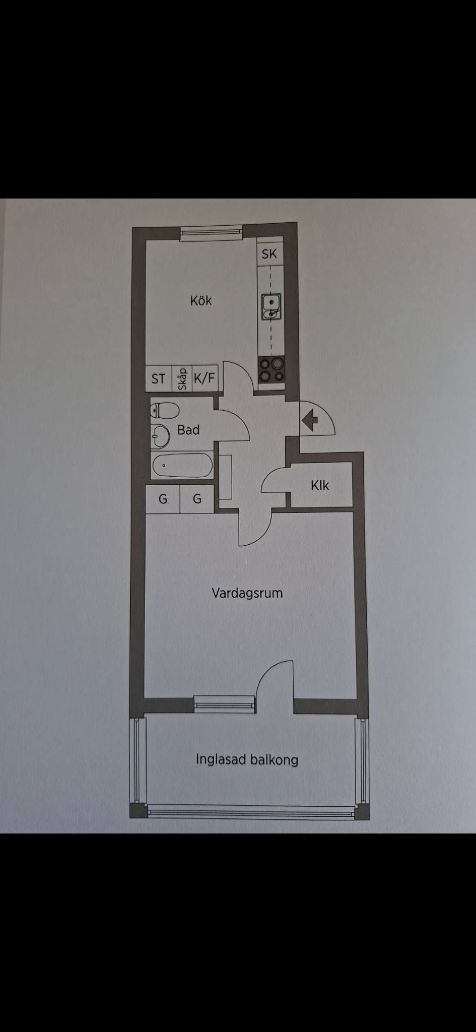 Lägenhet i Borås